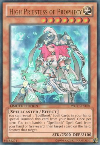 High Priestess of Prophecy [WGRT-EN100] Ultra Rare | The CG Realm