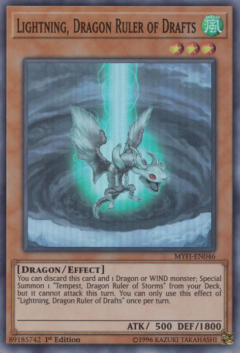Lightning, Dragon Ruler of Drafts [MYFI-EN046] Super Rare | The CG Realm
