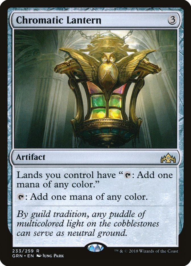 Chromatic Lantern [Guilds of Ravnica] | The CG Realm
