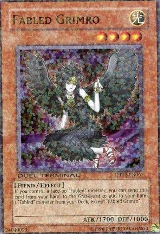 Fabled Grimro [DT02-EN062] Super Rare | The CG Realm