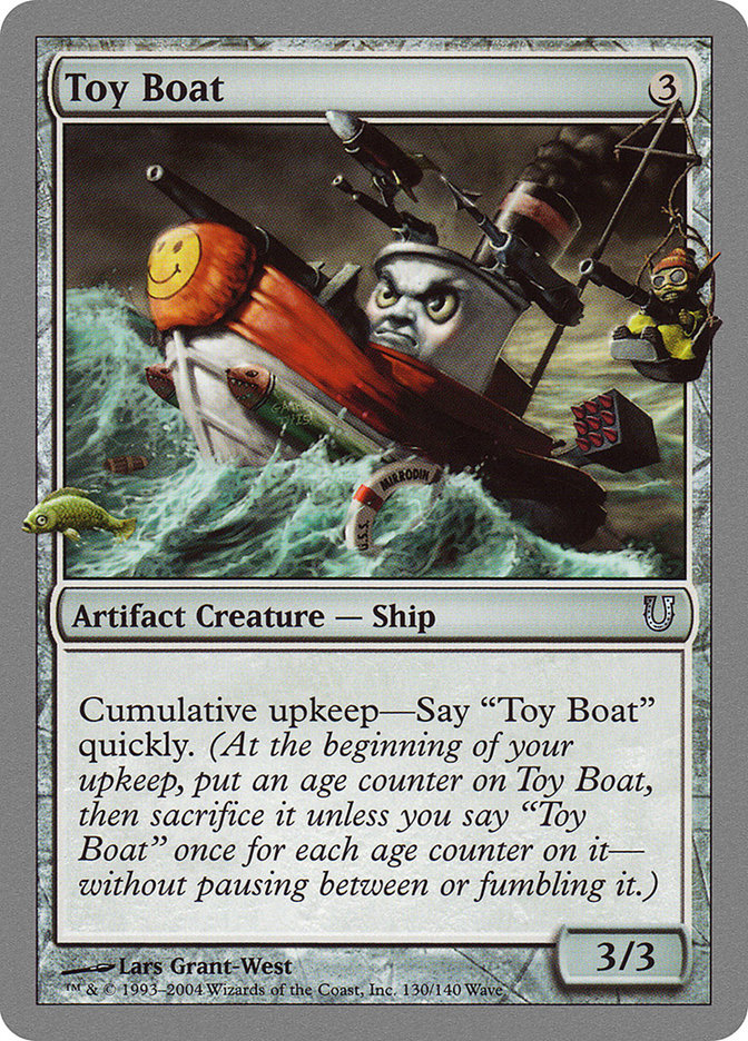 Toy Boat [Unhinged] | The CG Realm