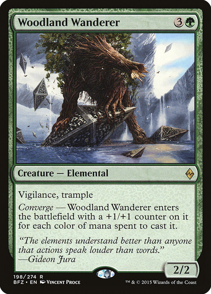 Woodland Wanderer [Battle for Zendikar] | The CG Realm