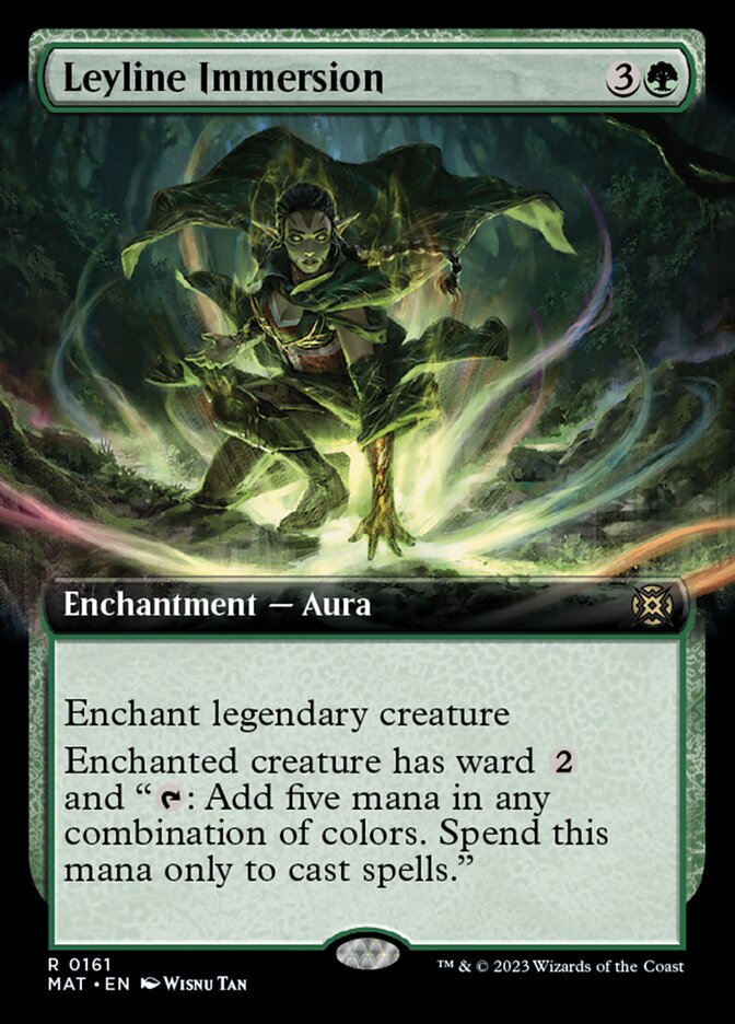 Leyline Immersion (Extended Art) [March of the Machine: The Aftermath] | The CG Realm