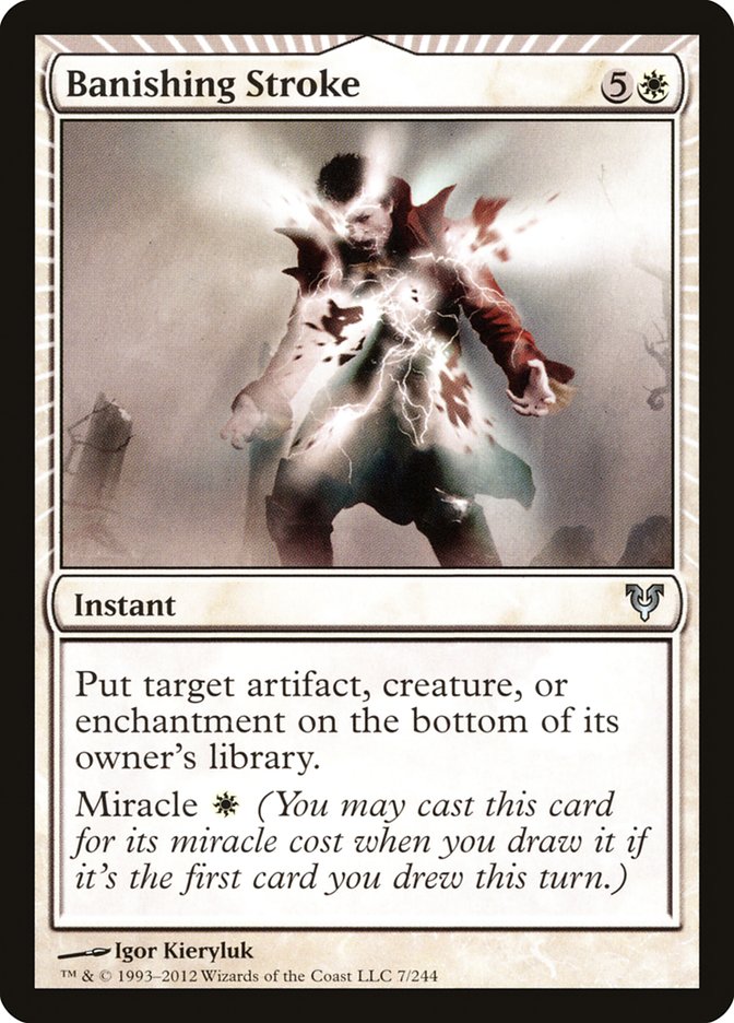 Banishing Stroke [Avacyn Restored] | The CG Realm