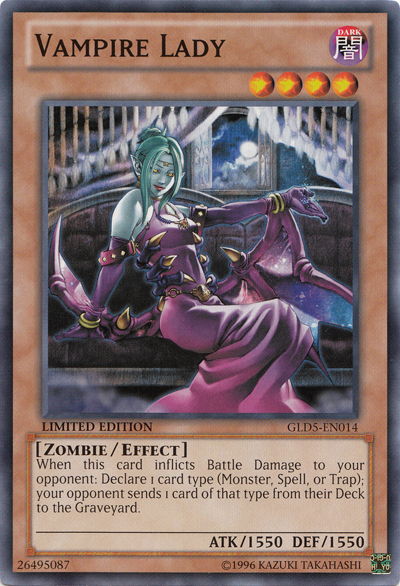Vampire Lady [GLD5-EN014] Common | The CG Realm
