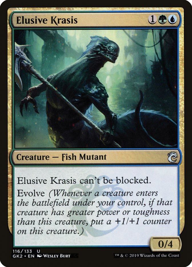 Elusive Krasis [Ravnica Allegiance Guild Kit] | The CG Realm