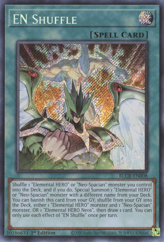 EN Shuffle [BLCR-EN008] Secret Rare | The CG Realm