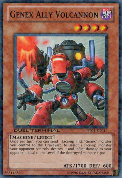 Genex Ally Volcannon [DT04-EN014] Common | The CG Realm