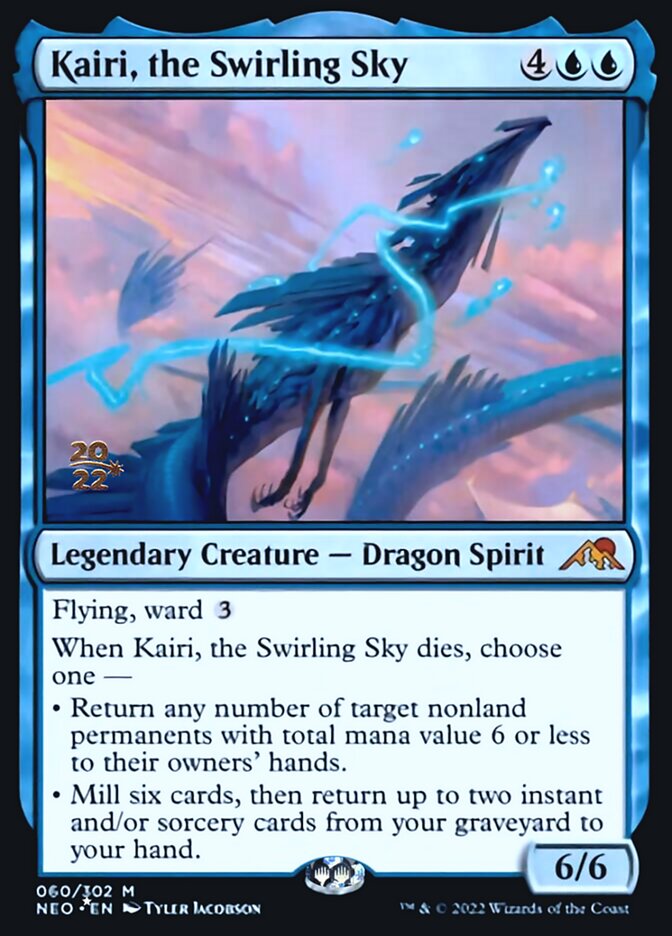 Kairi, the Swirling Sky [Kamigawa: Neon Dynasty Prerelease Promos] | The CG Realm