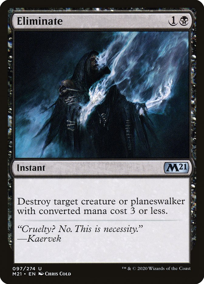 Eliminate [Core Set 2021] | The CG Realm