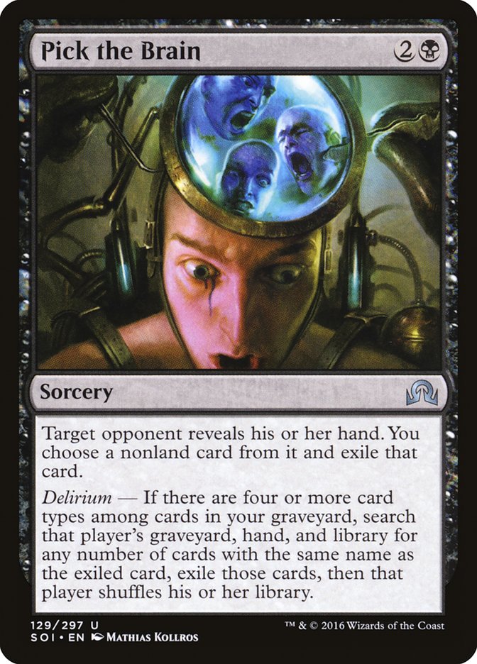Pick the Brain [Shadows over Innistrad] | The CG Realm