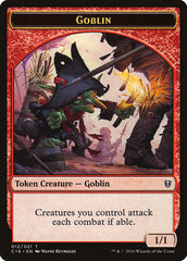 Goblin // Zombie Double-Sided Token [Commander 2016 Tokens] | The CG Realm
