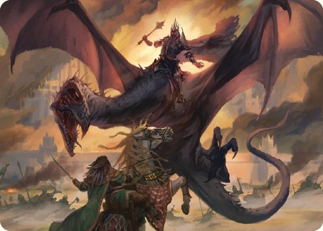 Witch-king, Bringer of Ruin Art Card [The Lord of the Rings: Tales of Middle-earth Art Series] | The CG Realm