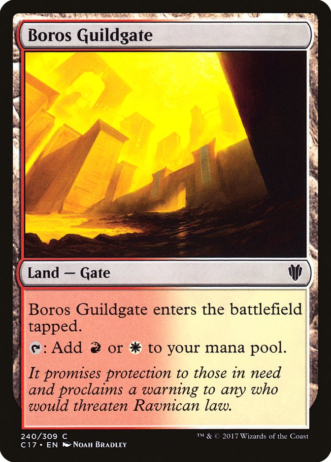 Boros Guildgate [Commander 2017] | The CG Realm