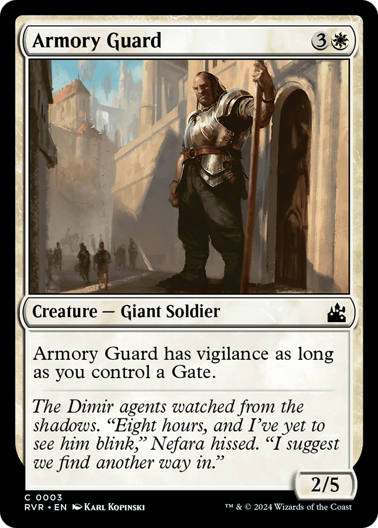 Armory Guard [Ravnica Remastered] | The CG Realm