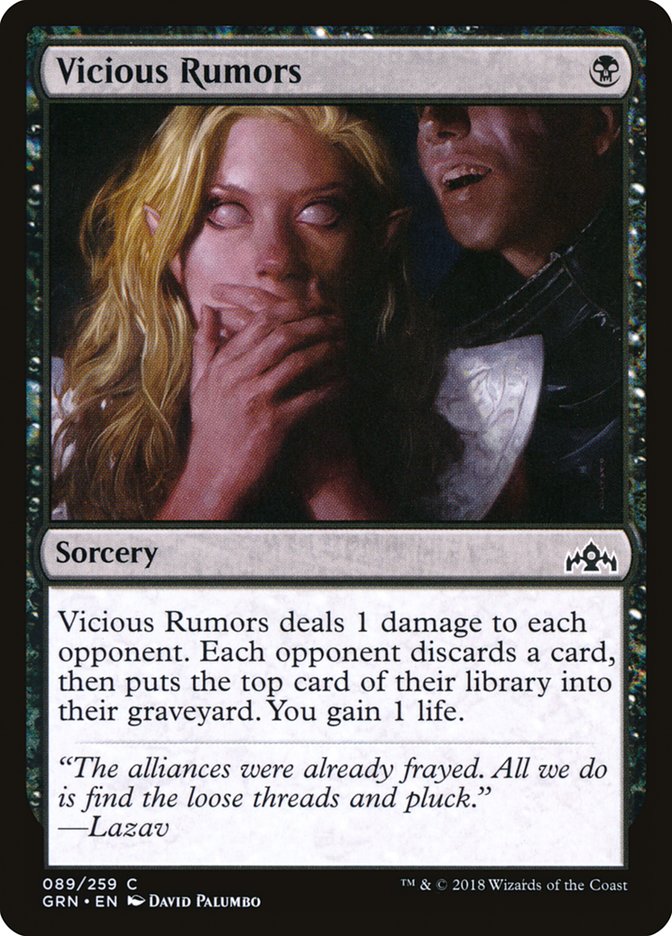 Vicious Rumors [Guilds of Ravnica] | The CG Realm