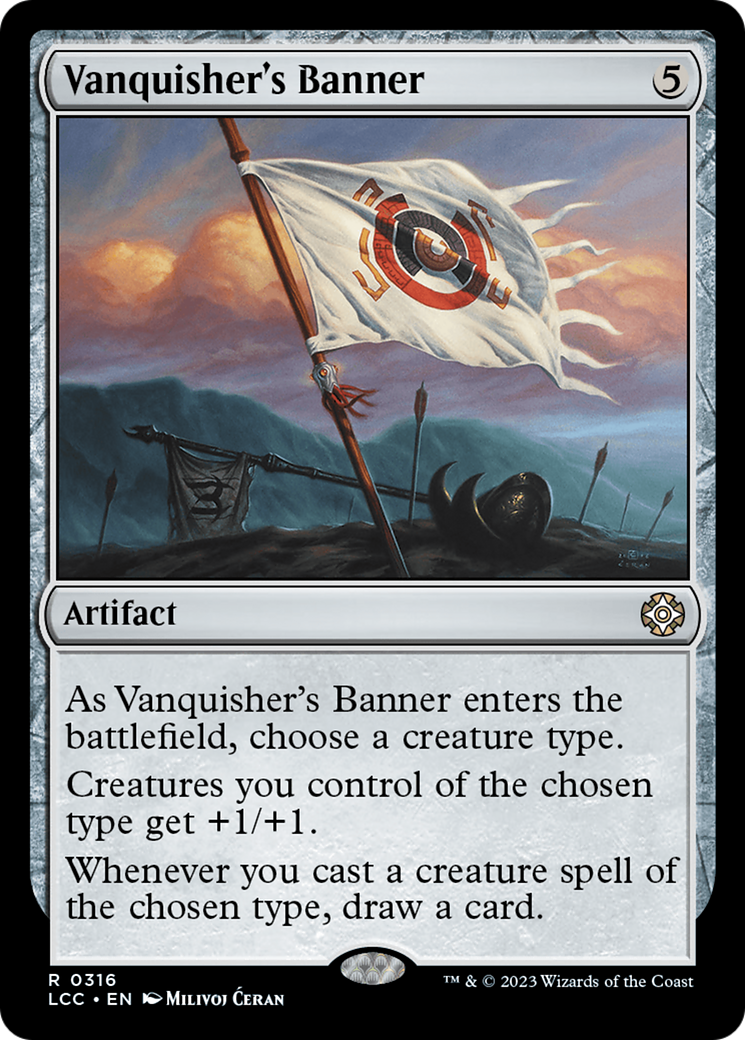 Vanquisher's Banner [The Lost Caverns of Ixalan Commander] | The CG Realm