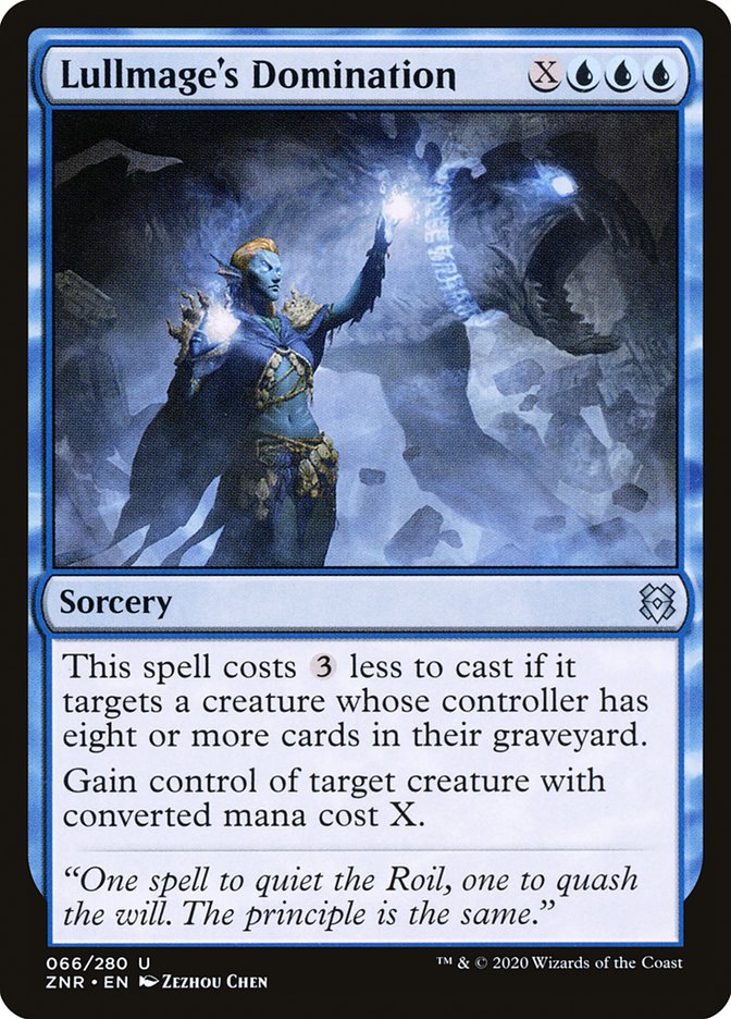 Lullmage's Domination [Zendikar Rising] | The CG Realm
