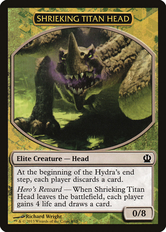 Shrieking Titan Head [Theros Face the Hydra] | The CG Realm