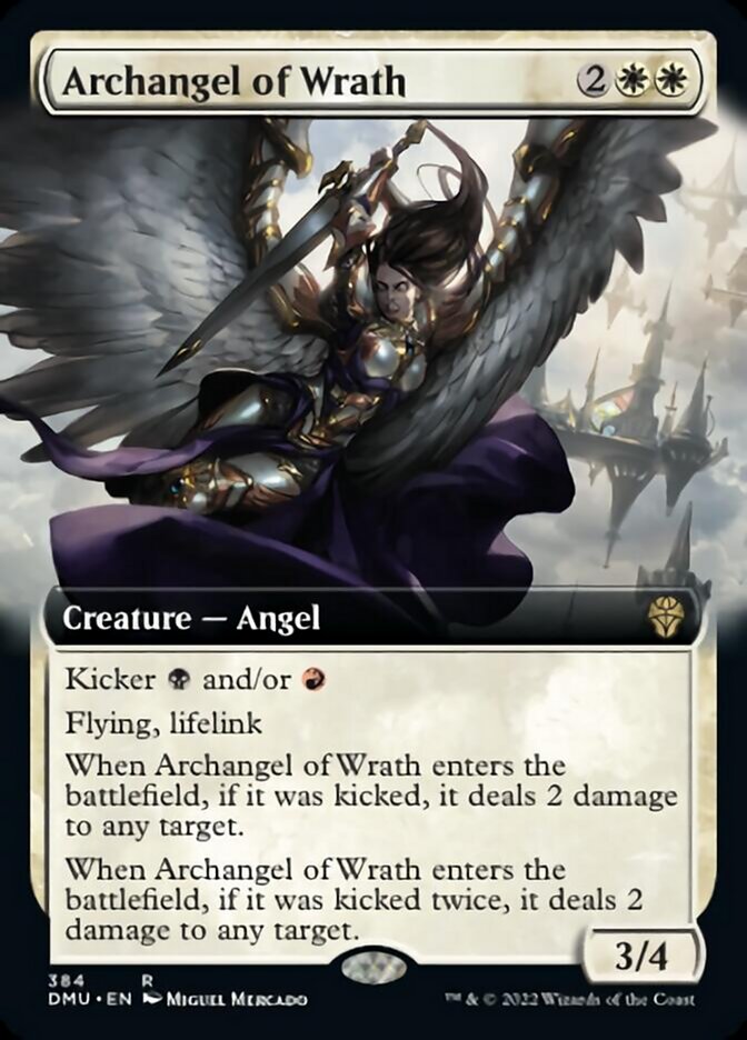 Archangel of Wrath (Extended Art) [Dominaria United] | The CG Realm