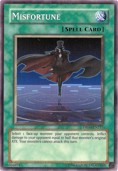 Misfortune [DR04-EN217] Common | The CG Realm