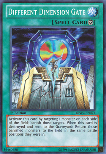 Different Dimension Gate [BPW2-EN071] Super Rare | The CG Realm