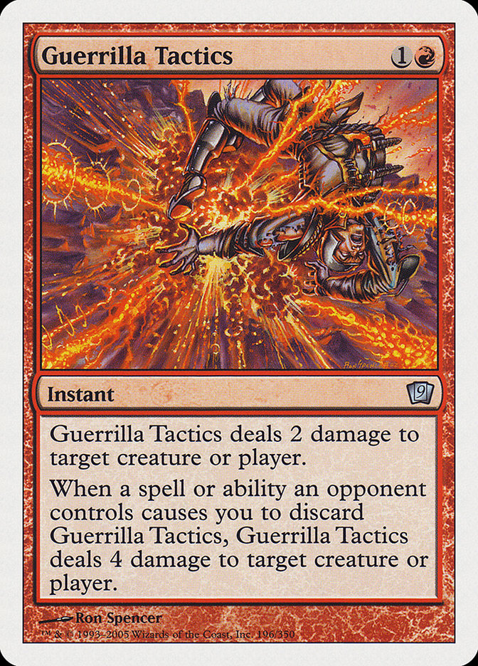 Guerrilla Tactics [Ninth Edition] | The CG Realm