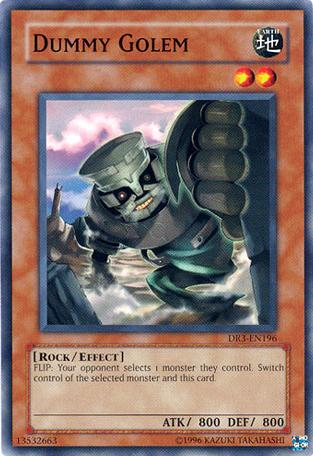 Dummy Golem [DR3-EN196] Common | The CG Realm