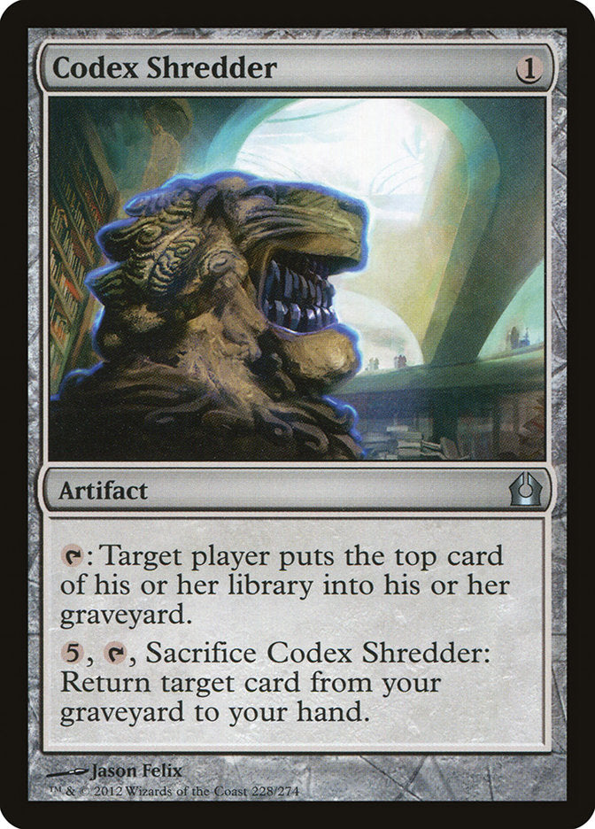 Codex Shredder [Return to Ravnica] | The CG Realm