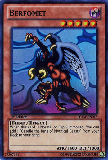Berfomet [LCYW-EN045] Super Rare | The CG Realm
