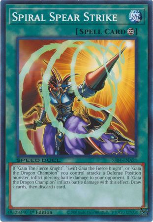 Spiral Spear Strike [SS04-ENA21] Common | The CG Realm