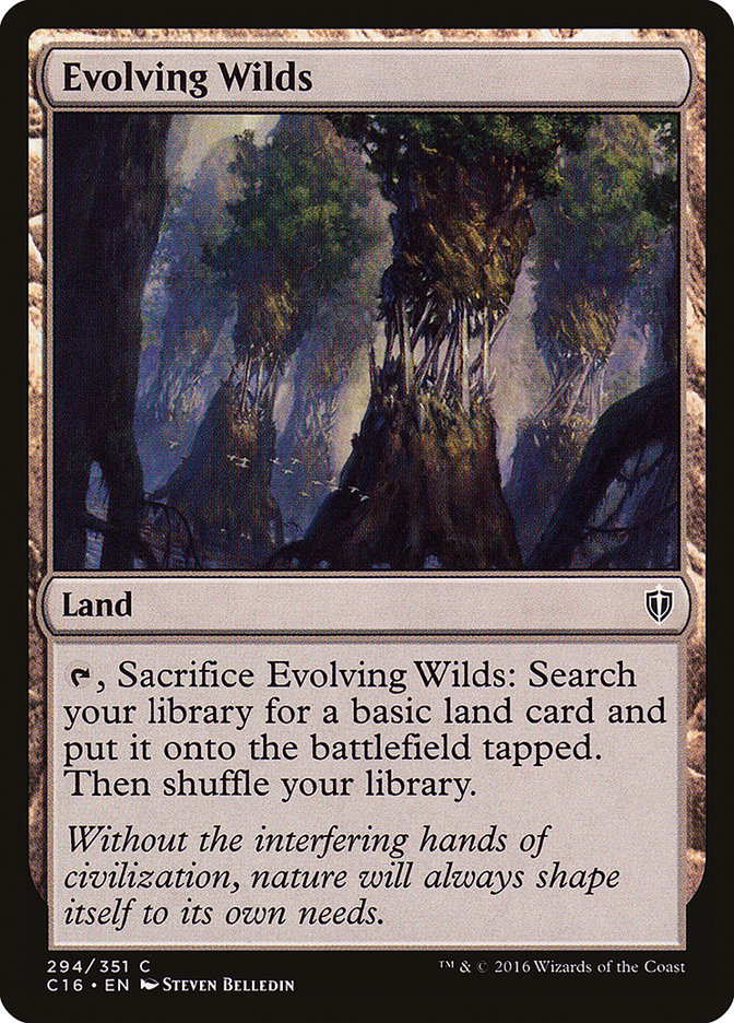 Evolving Wilds [Commander 2016] | The CG Realm