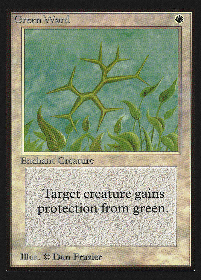 Green Ward [International Collectors' Edition] | The CG Realm