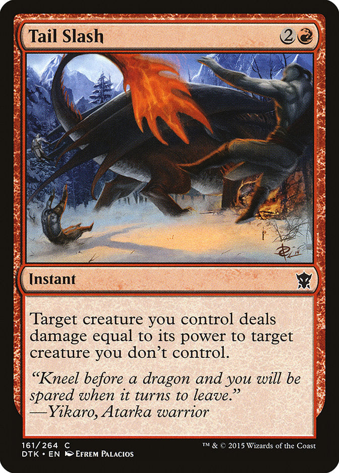 Tail Slash [Dragons of Tarkir] | The CG Realm
