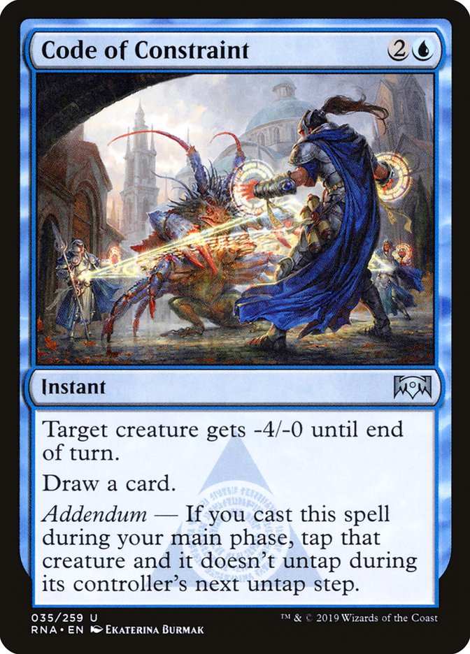 Code of Constraint [Ravnica Allegiance] | The CG Realm