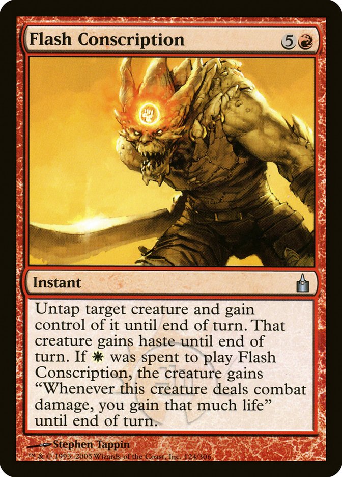 Flash Conscription [Ravnica: City of Guilds] | The CG Realm
