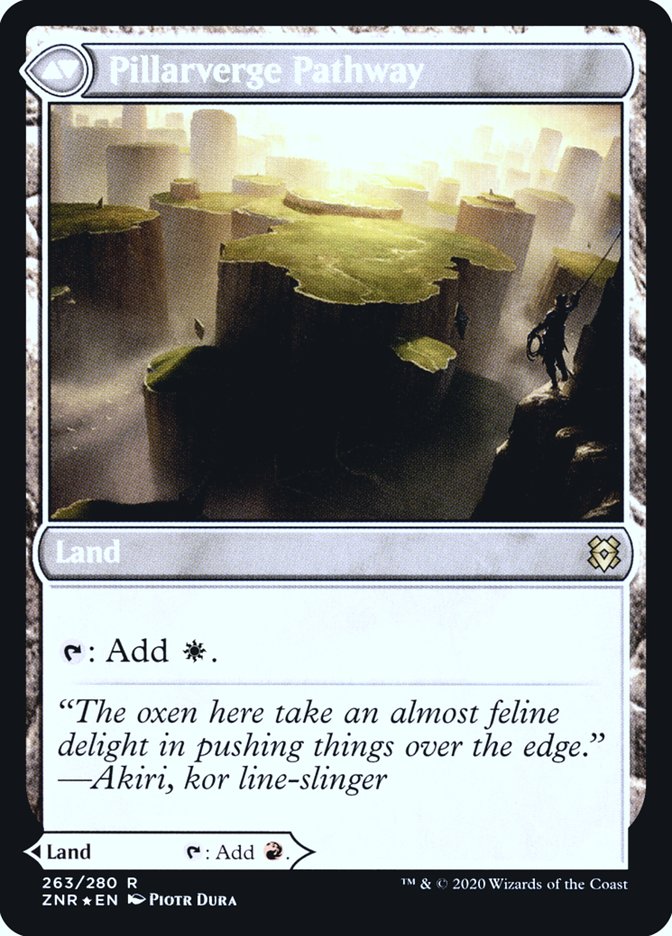 Needleverge Pathway (PRE-263) - Zendikar Rising Promos Foil