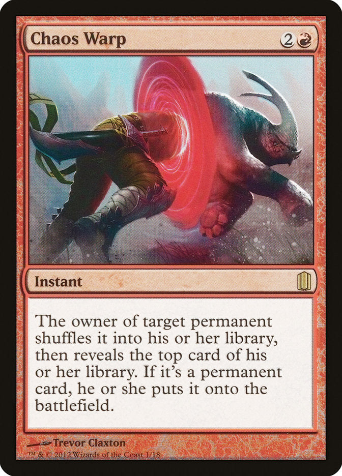 Chaos Warp [Commander's Arsenal] | The CG Realm