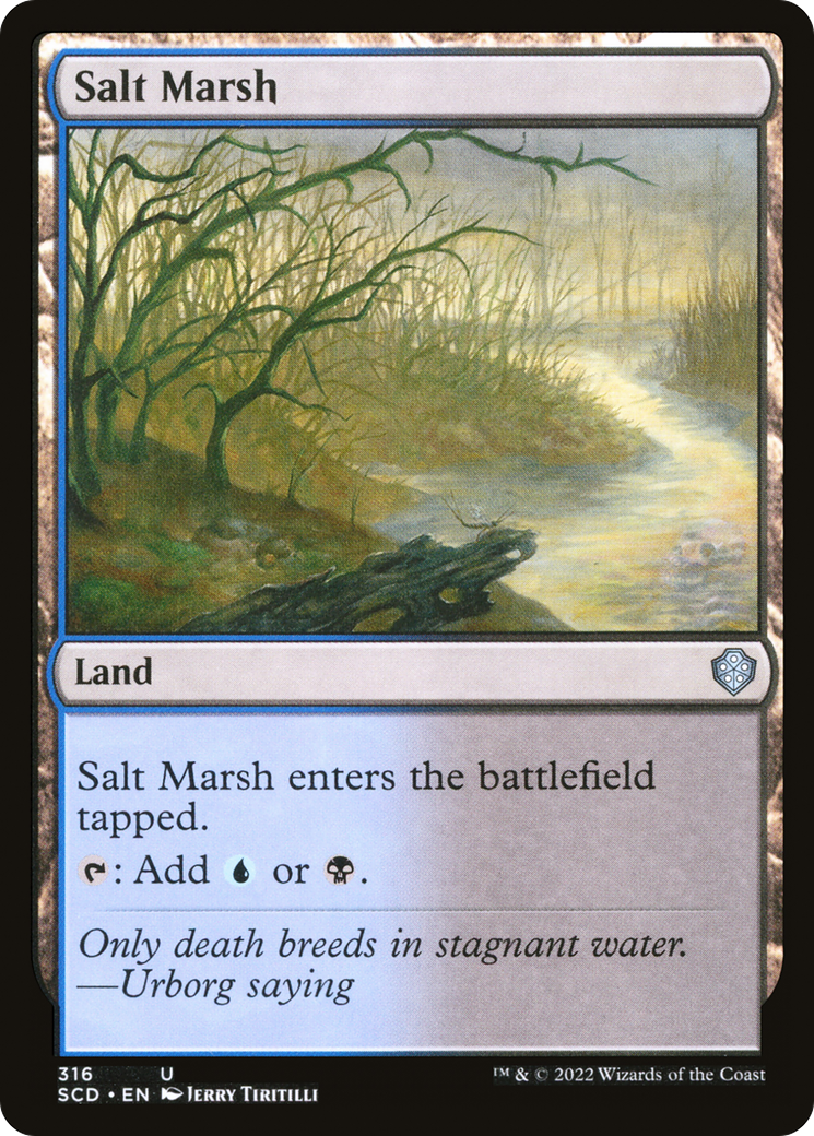 Salt Marsh [Starter Commander Decks] | The CG Realm