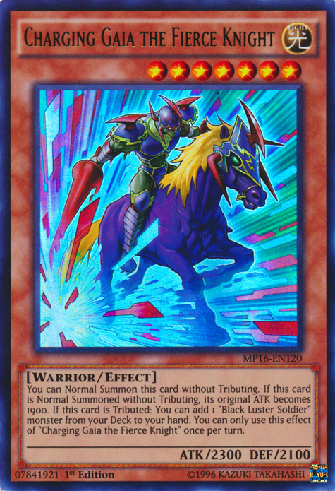 Charging Gaia the Fierce Knight [MP16-EN120] Ultra Rare | The CG Realm