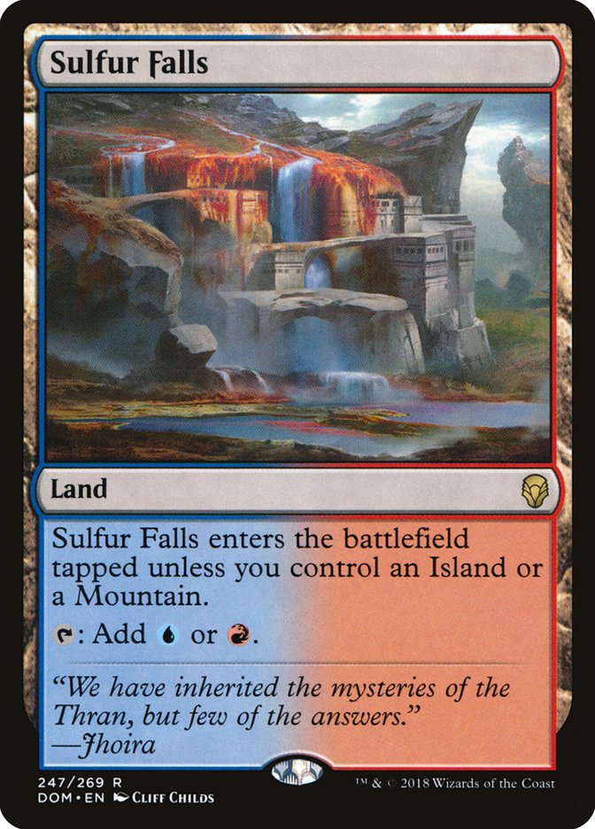 Sulfur Falls [Dominaria] | The CG Realm