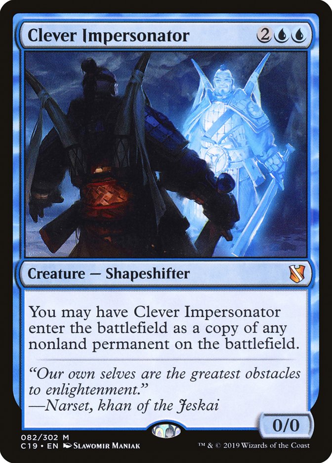 Clever Impersonator [Commander 2019] | The CG Realm