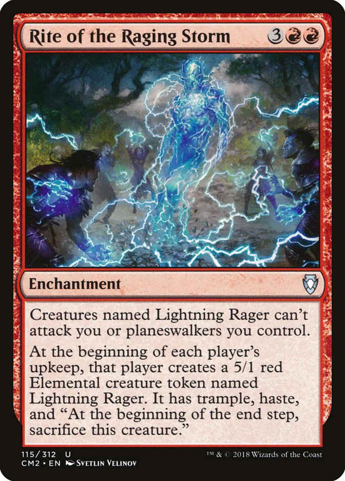 Rite of the Raging Storm [Commander Anthology Volume II] | The CG Realm
