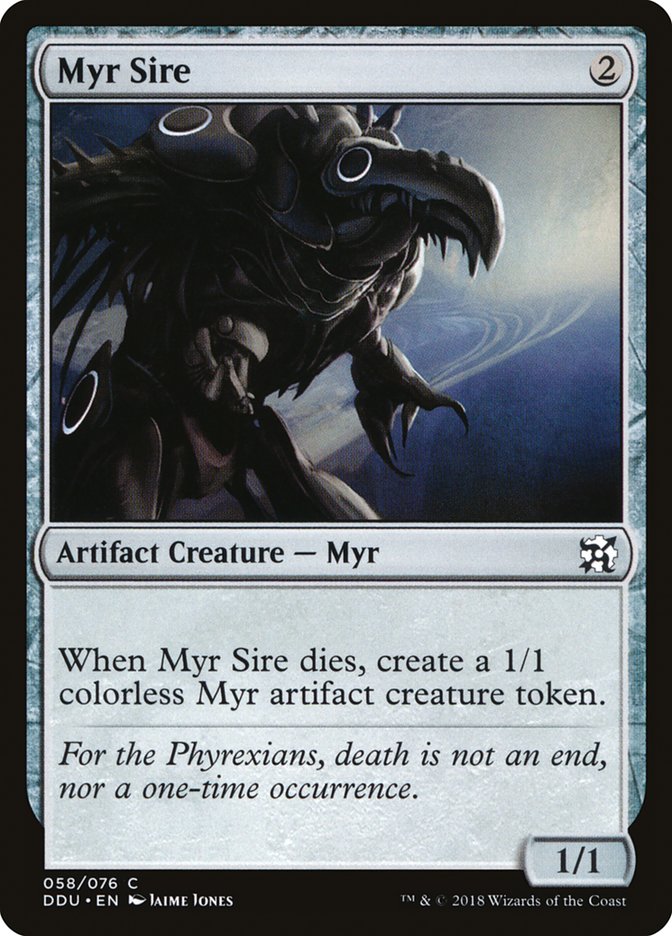 Myr Sire [Duel Decks: Elves vs. Inventors] | The CG Realm