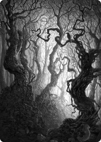 Forest 2 Art Card [Innistrad: Midnight Hunt Art Series] | The CG Realm