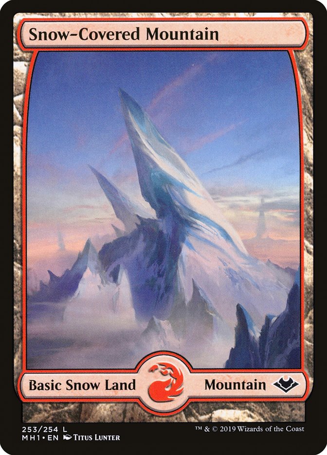 Snow-Covered Mountain [Modern Horizons] | The CG Realm