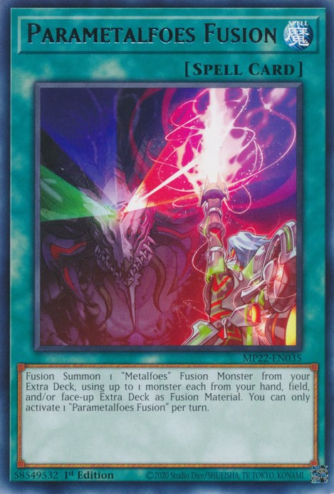 Parametalfoes Fusion [MP22-EN035] Rare | The CG Realm