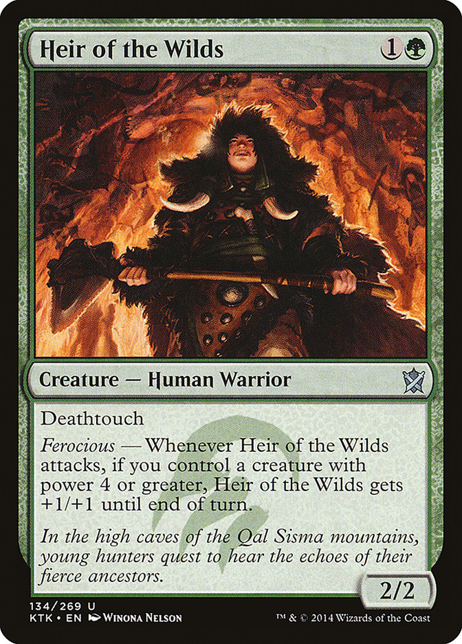 Heir of the Wilds [Khans of Tarkir] | The CG Realm