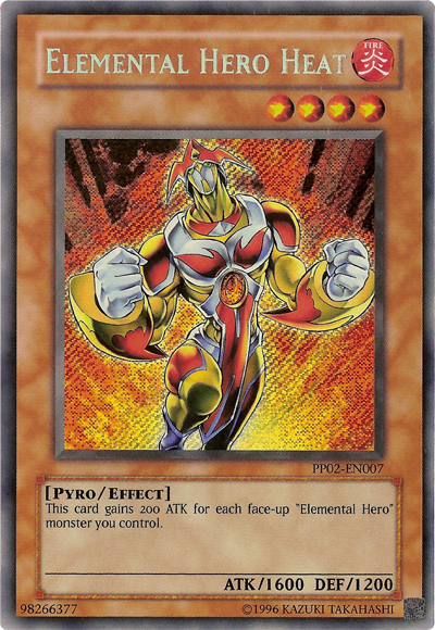 Elemental HERO Heat [PP02-EN007] Secret Rare | The CG Realm