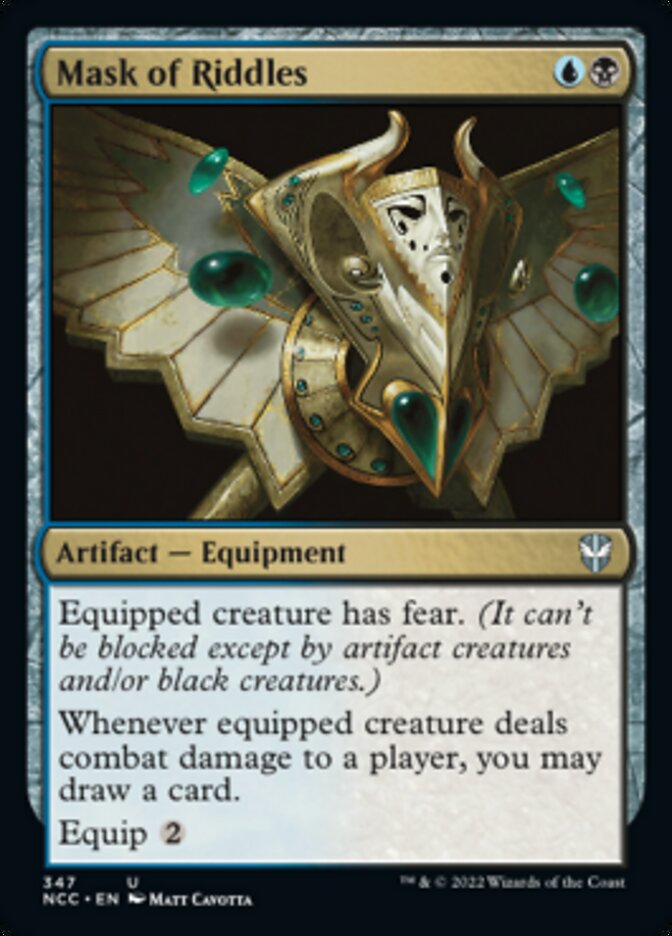 Mask of Riddles [Streets of New Capenna Commander] | The CG Realm